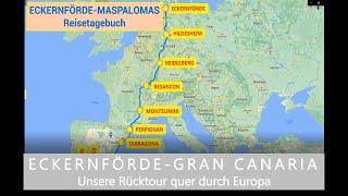 ECKERNFÖRDE - GRAN CANARIA Europatour in 10 Tagen zurück auf die Insel des ewigen Frühlings