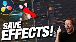 Create your own PRESETS in Davinci Resolve 18 - Beginners Guide