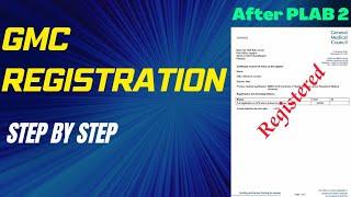 GMC Registration Step By Step After PLAB 2|Documents Required For GMC Registration|GMC Registration|