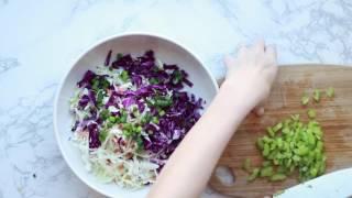 Peanut Slaw (WoodRanch Grill CopyCat Recipe)