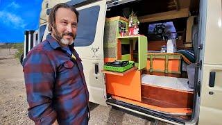 DIY 4WD Van Life: Ultimate Comfort and UNIQUE KITCHEN Design You've Never Seen Before!