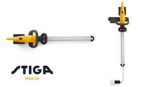 How to | How to assemble your battery hedge trimmer HT 300e Kit