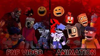 Lyrical Mayhem v2 All Animated | Lyric FNF Song Mega Mix - FNF VIDEO X ANIMATION