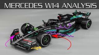 Mercedes W14  -  Aerodynamics Analysis and Initial Thoughts