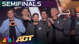 Sky Elements Delivers A BREATHTAKING Drone Show | Semifinals | AGT 2024