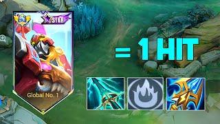 DEATH'S OMEN ZHASK NEW BEST FULL DAMAGE BUILD FOR MID LANE 2024(100%BROKEN)