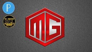 M G LOGO DESIGN IN PIXELLAB | PIXELLAB M G LOGO DESIGN TUTORIAL [ URAGON TIPS ]