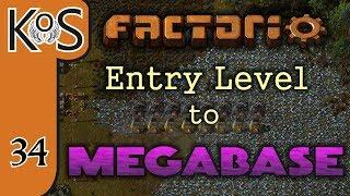 Factorio: Entry Level to Megabase Ep 34: BUILDING THE BUILDING TRAIN - Tutorial Series Gameplay