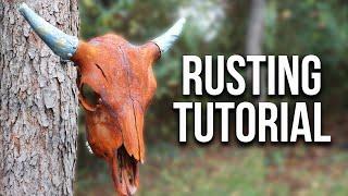 How To Rust a Skull!