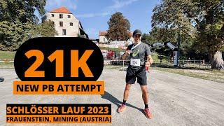 21K HALF MARATHON - New PB? | Schlösser Lauf (Frauenstein, AT) 2023