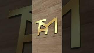 The Artistry of Tanmay: Creating a Striking Name Logo #design #trending #logo #viral