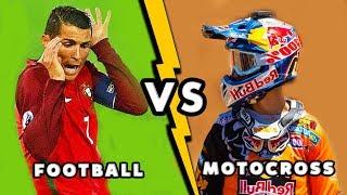 MOTOCROSS VS FOOTBALL - [HD]