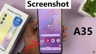 How To Screenshot On Samsung Galaxy A35 5G