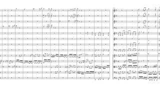 The Fugato Subject from the 'Marcia Funebre' of the 'Eroica' Symphony by L. V. Beethoven