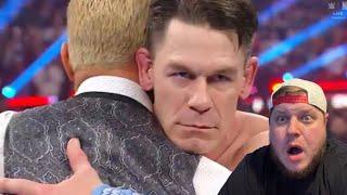 JOHN CENA TURNS HEEL, JOINS THE ROCK, REACTION