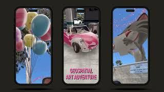 Augmented Reality Geospatial Art Adventure at the DMV with Adobe Aero by Holliday Horton