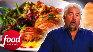 Guy's Thanksgiving Throwdown With A Dash Of Chaos! | Guy's Grocery Games