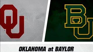Oklahoma Sooners vs Baylor Bears 2021