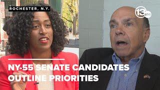 State Senate showdown in NY-55: Samra Brouk (D) vs. Luis Martinez (R)