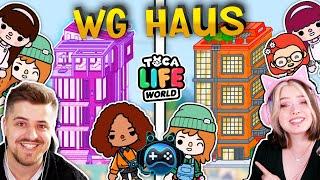 WG in TOCA BOCA bauen! BUILD BATTLE Katja VS Rene