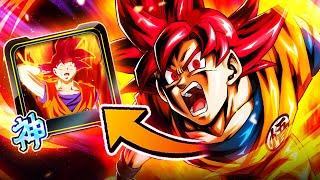 NOW A BEAST! LF SSG GOKU GOES INSANE WITH HIS NEW UNIQUE EQUIP! | Dragon Ball Legends