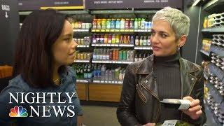 Inside Amazon’s High-Tech Grocery Store | NBC Nightly News