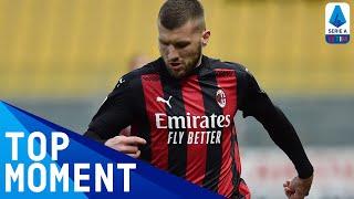 Rebic scores into the top corner from Zlatan's assist! | Parma 1-3 Milan | Top Moment | Serie A TIM