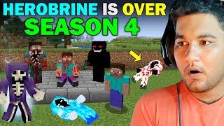 HEROBRINE IS OVER  ENTITY 606 NO MORE || SEASON 4 OF HEROBRINE SERIES EPISODE 1