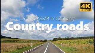 [4K-Auto Promenade] German Countryroad Driving ASMR | Journey to the Medieval Town of Tangermünde 