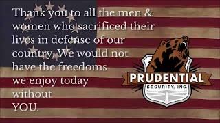 Prudential Security - Memorial Day 2020