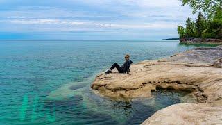 Hiking The Breathtaking PICTURED ROCKS LAKESHORE (New Tent and Backpack)