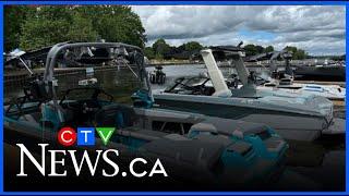Orillia houses in-water boat displays and cutting-edge marine technology