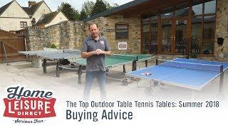 The Best Outdoor Table Tennis Tables 2018: Our Top 4 Pick!