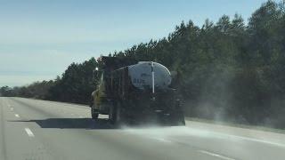 Despite icy road conditions, people still hit stores in Greenville