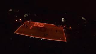 UD Arena Court Projection