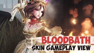 Bloodbath / Bloody Queen's S skin gameplay / IDENTITY V