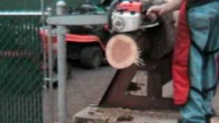 The chainsaw guy log testing Stihl 041 Farmboss chainsaw 12 2.AVI