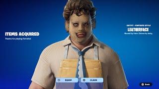 HOW TO GET LEATHERFACE SKIN IN FORTNITE!