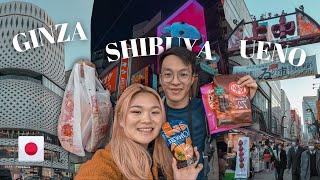 Shopping in TOKYO (Ginza, Shibuya, Ueno) | JAPAN Vlog ️