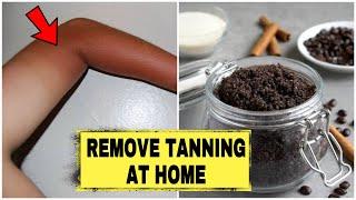 Remove Sun tanning at HOME #tanning #shorts