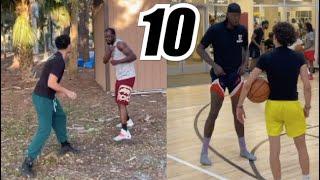 Top 10 HEATED Streetball Moments on BBall Vault