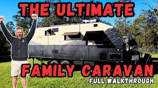 EPIC OFFGRID/OFFROAD CARAVAN WALKTHROUGH / Great Aussie Tribal Xplora 22ft