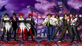 [KOF Mugen] Iori Yagami Team vs Kyo Kusanagi Team