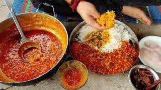 Pahadi Dal Chawal | Pahadi Gujjar Wali Dal Chawal Recipe