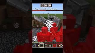 Minecraft, Ferrous Wraughtnaut VS Nethrite Golem.  NU GMR