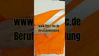 Warnschutz Hose Shorts Kurze Bundhose Arbeitshose neon Orange #heimwerker #kleidung #leute #shorts