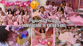 SOIRÉE PYJAMA PARTY POUR L’ANNIVERSAIRE DE KHEIRA 9 ANSpartie 1