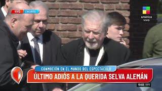 Profundo dolor por la muerte de Selva Alemán: el último adiós a la querida actriz