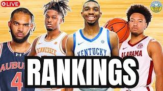 SEC Basketball Power Rankings: The Best Conference Ever?