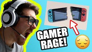 Funniest Gamer RAGE QUIT Compilation! #10